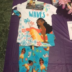 Moana pj set x2